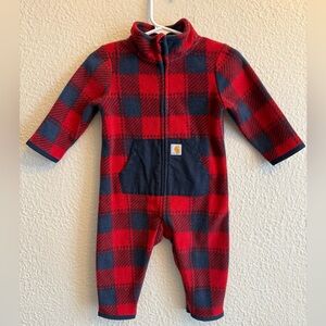 Carhartt Buffalo Check Onesie